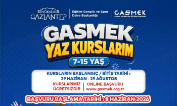GASMEK yaz okulları 29 Haziran'da başlıyor