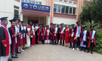 GAÜN Tömer’de Mezuniyet coşkusu