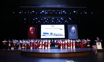 GAÜN Diş hekimliği̇ fakültesi  mezunlarını uğurladı