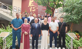 GAÜN, Filistin’li tıp öğrencilerini ağırladı