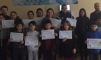 Seçkin'de öğrenci ve velileri kodlama eğitimi