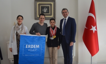 Erdem Koleji öğrencisi Emir Kimya: Hedefim dünya şampiyonluğu