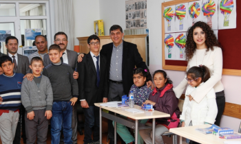 Fadıloğlu özel öğrencilerle buluştu