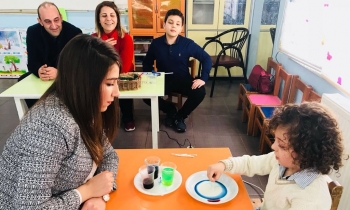 Özel Çağdaş Bilgi Okullarında portfolyo günü