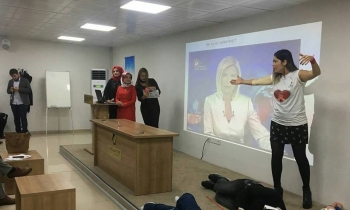 SANKO Üniversitesi'nden ilkyardım eğitimi