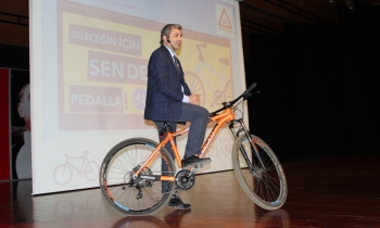 Sanko Okulları'nda "Geleceğin İçin Sen De Pedalla" etkinliği
