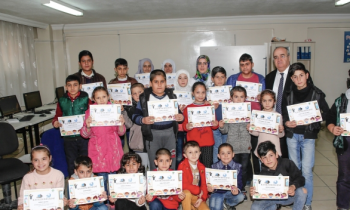 Yarıyıl tatilini bilgisayar eğitimi ile değerlendirdiler