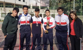 SANKO OKULLARININ TENİS TAKIMI İL İKİNCİSİ OLDU