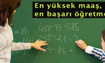 Öğretmen maaşına başarı ayarı