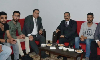 Rektör Gür’den öğrenci evine ziyaret
