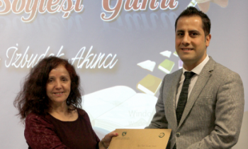 Yazar Ferda İzbudak Akıncı SANKO ilkokulun'daydı