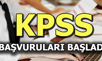 KPSS başvurunuzu yapmayı unutmayın
