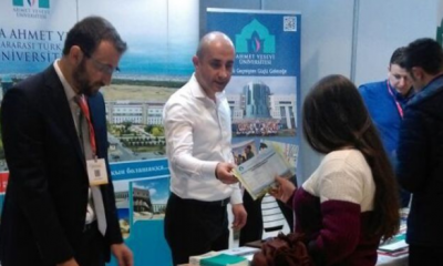 Ahmet Yesevi Üniversitesi Gaziantep Eğitim Fuarı'nda