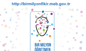 MEB'den "BirMilyonÖğretmenBirMilyonFikir"