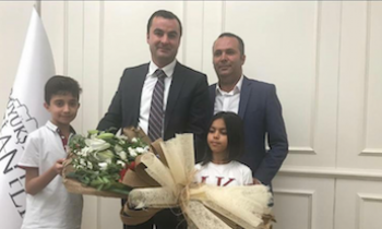 UYGAR KOLEJİNDEN BELEDİYE MECLİSİNE ZİYARET