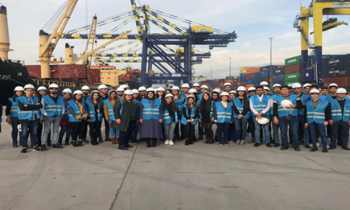 GAÜN öğrencilerinden İskenderun LimakPort limanına ziyaret