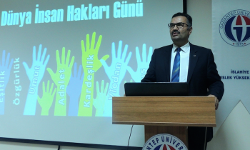 İslahiye MYO'da insan hakları konuşuldu