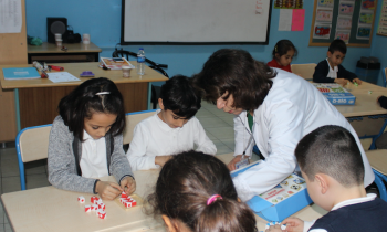 Özel Seçkin Koleji'nde zeka oyunları