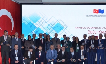 "Hayat Boyu Öğrenmede İyi Uygulama Örnekleri” ödüllendirildi