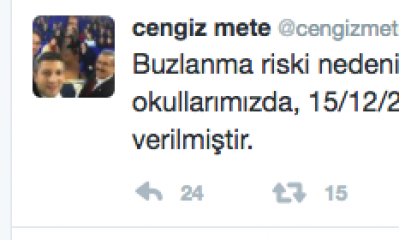 Gaziantep'te eğitime ara verildi