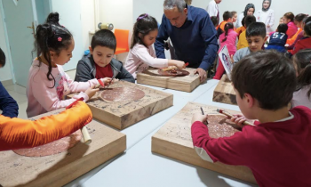 Erdem Koleji'nde zanaat eğitimleri devam ediyor