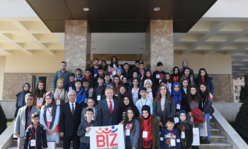 Vali Gül "Biz Anadoluyuz” Projesi kapsamında öğrencilerle buluştu