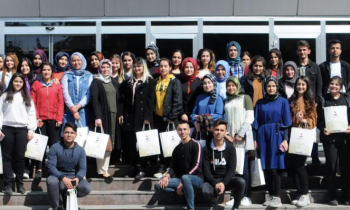 LİSE ÖĞRENCİLERİNDEN SANKO ÜNİVERSİTESİ’NE ZİYARET