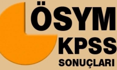 KPSS tercih sonuçları açıklandı