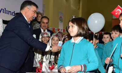 İkinci yarıyıl, okul sütü dağıtımıyla başladı