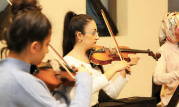 ŞSM'de açılan keman kursuna yoğun ilgi