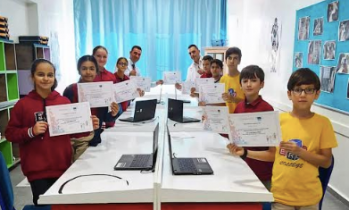 Erdemli öğrenciler Avrupa Kod Haftası’nda