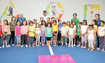 Dört yaşındaki miniklere dört dörtlük spor eğitimi