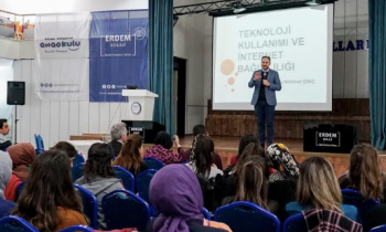 Erdem Kolejinde İnternet Bağımlılığı Semineri Verildi