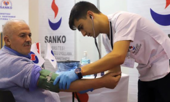 SANKO Üniversitesi hastanesi GAPSHOES'ta stant açtı