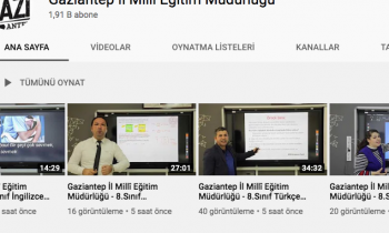 Gaziantep İl MEM'ten Online LGS Hazırlık Kursu