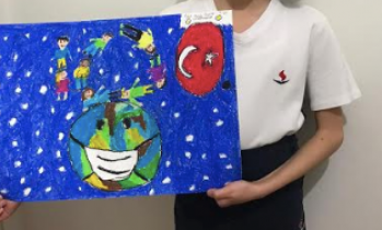 SANKO Okulları öğrencilerinin resim başarısı