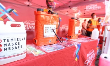 500 okula hijyen malzemesi