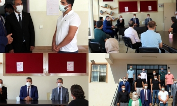 Tepe ile Yağcı sahada