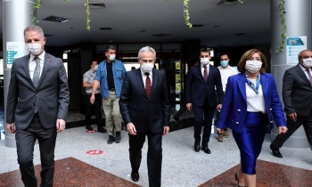 Vali ile Başkan GAÜN’de