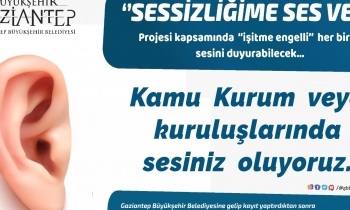 Antep’te sessizliğe ses