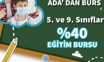 Ada’dan % 40 burs