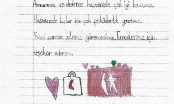 TEŞEKKÜR: Kalp, çanta ve bayrak!