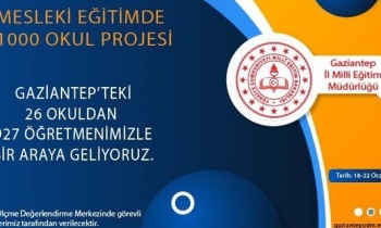 Gaziantep’te 927 öğretmene eğitim