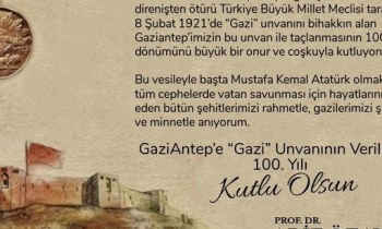 Prof. Dr. Özaydın’dan 8 Şubat mesajı