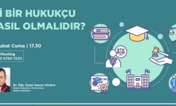 İyi bir hukukçunun portresi…