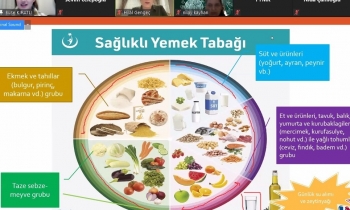 Sağlıklı yemek tabağı