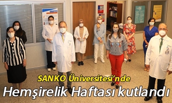 SANKO Üniversitesi’nde Hemşirelik Haftası kutlandı
