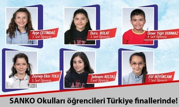 SANKO Okulları öğrencileri Türkiye finallerinde!