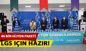 46 bin hijyen paketi LGS için hazır!