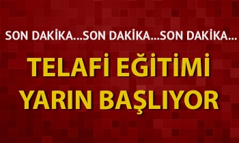 Telafi eğitimi yarın başlıyor
